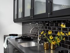 Cocina Rústica Windsor Lack Negra 2 Windsor Lack 72Z - Schwarz softmatt