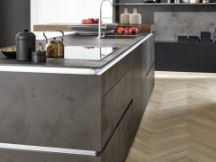Cocina Moderna Portland Corona Antracita 4 Portland 404 - Anthrazit / Corona 19A - Arcticweiß Hochglanz